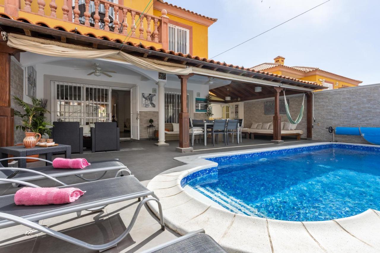 Luxury With Private Pool With Aircon,playa Del Duque * Costa Adeje